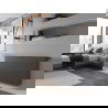 Mexen Flat CCF33 плосък радиатор 600 x 600 mm, долно централно свързване, 1320 W, антрацит - W6C33F-060-060-66