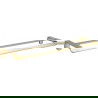 Mexen Lea двоен закачалка за кърпи, златен - 7026025-50