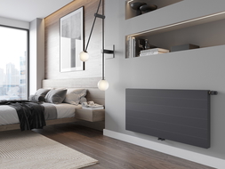 Mexen Line CCL11 панелен радиатор 300 x 1400 мм, долно централно свързване, 637 W, антрацит - W6C11L-030-140-66