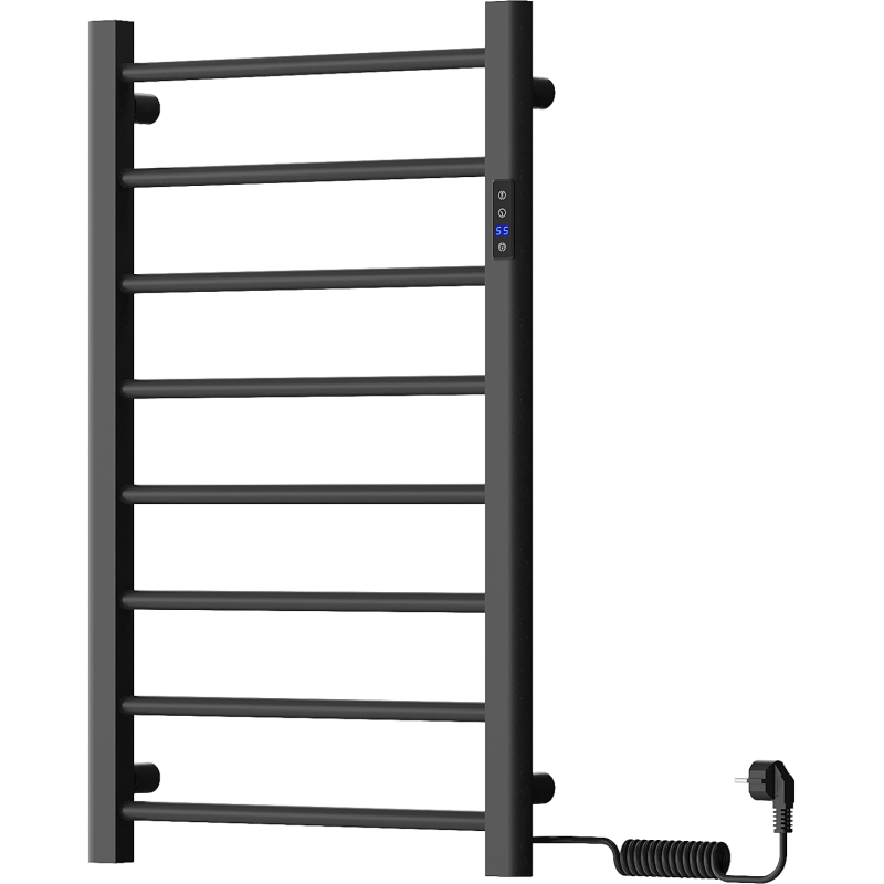 Mexen Oso електрически двоен радиатор 910 х 500 мм, 200 W, черен - W304-0910-500-00-70