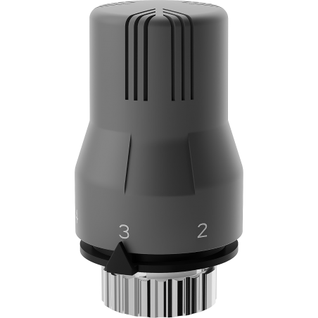 Mexen Uni-Term термостатична глава за радиатор, антрацит - W908-002-66