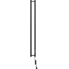 Mexen Pino електрически радиатор със закачалки за кърпи 1405 x 137 mm, 150 W, черен - W301-1405-137-00-70