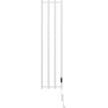 Mexen Pino електрически радиатор с поставки за кърпи 1405 x 347 mm, 250 W, бял - W301-1405-347-00-20