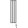 Mexen Pino електрически радиатор с поставки за кърпи 1405 x 347 mm, 250 W, черен - W301-1405-347-00-70