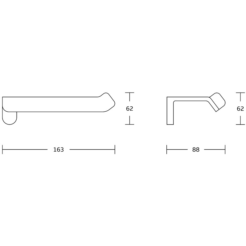 Mexen Lea държач за тоалетна хартия, черен - 7026033-70
