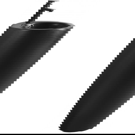 Mexen Alona самостоятелна мивка 50 x 50 см, черен мат - 26094870