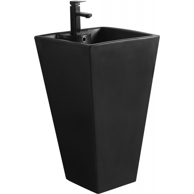 Mexen Pia свободно стояща мивка 47 x 47 см, черен мат - 26104770