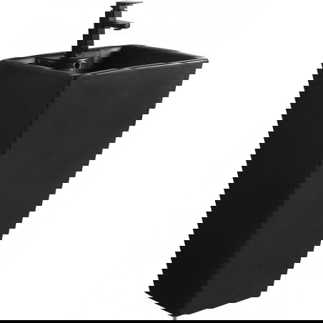 Mexen Pia свободно стояща мивка 47 x 47 см, черен мат - 26104770