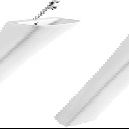 Mexen Nel свободностояща мивка 45 x 44 см, бяла - 26134500