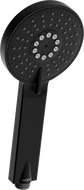 Mexen R-40 дръжка за душ 3-функционална, черна - 79540-70