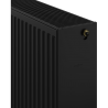 Mexen CC33 панелен радиатор 400 x 2600 mm, долно централно свързване, 4391 W, черен - W6C33-040-260-70