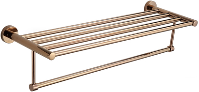 Mexen Remo рафт за кърпи, розово злато - 7050720-60