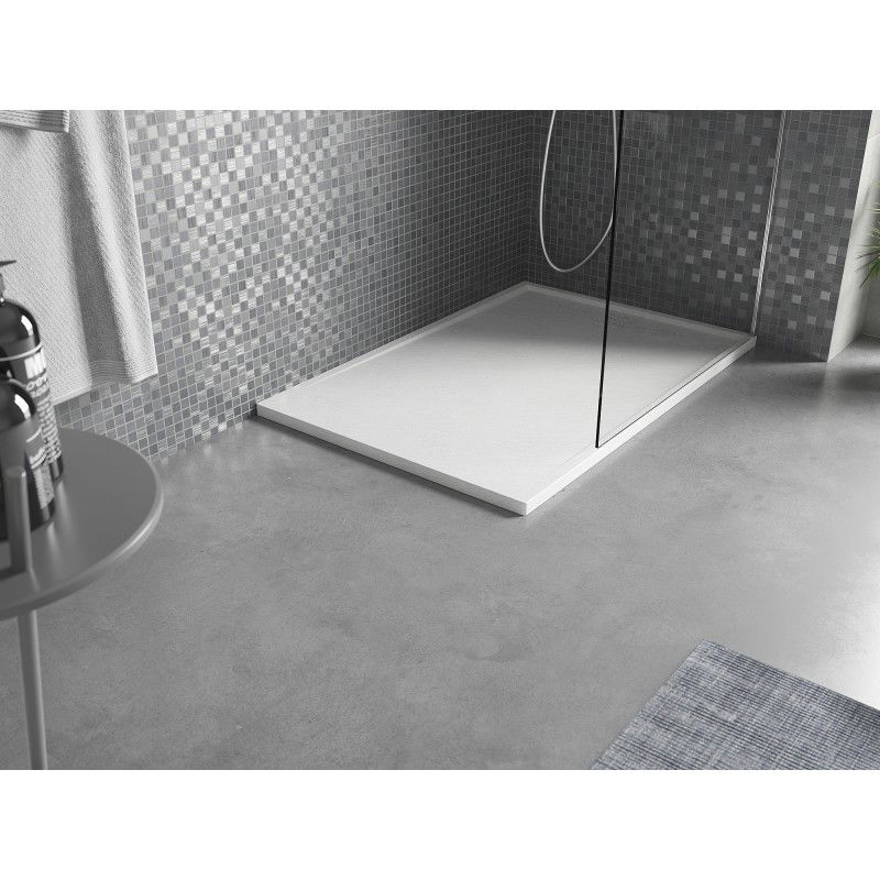 Mexen Amon правоъгълна душкабина SMC 120 x 80 см, бял - 4F108012