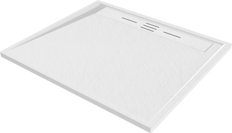 Mexen Amon правоъгълен душ кабина SMC 100 x 90 см, бял - 4F109010