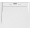 Mexen Amon правоъгълен душ кабина SMC 100 x 90 см, бял - 4F109010