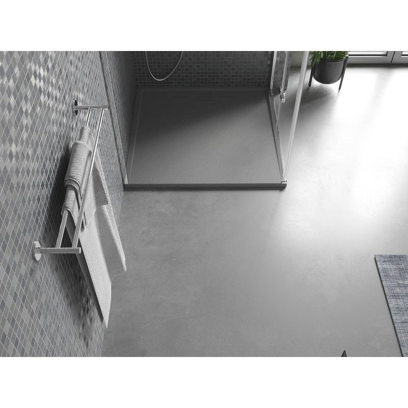 Mexen Amon квадратен душ корито SMC 80 x 80 см, сив - 4F618080