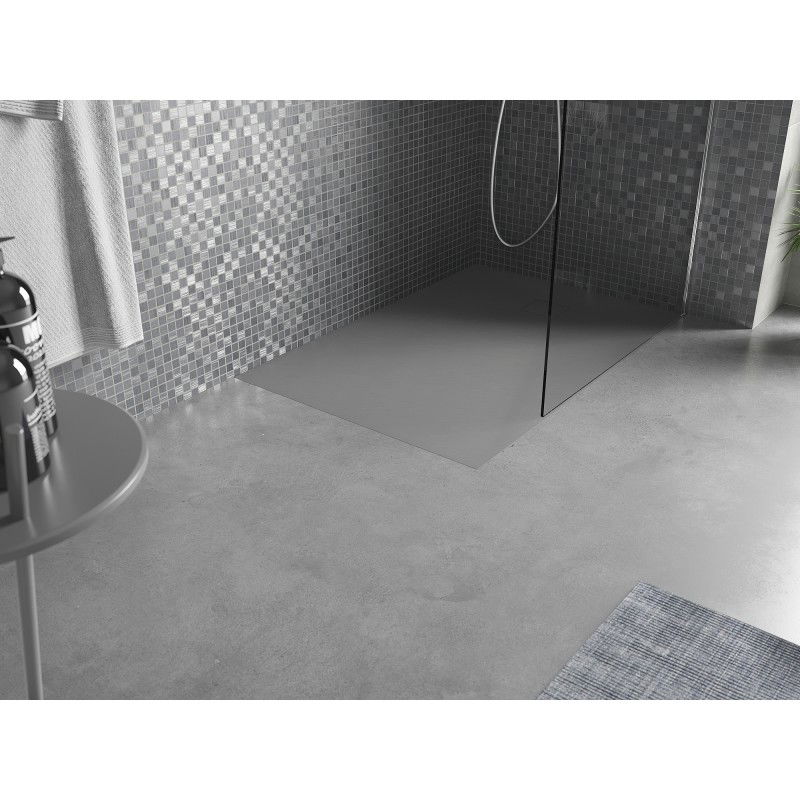 Mexen Bert правоъгълна душ корито SMC 120 x 80 см, сив - 4K618012