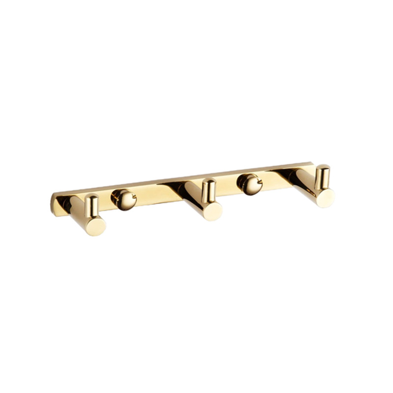Mexen троен закачалка за кърпа, златна - 709163-50