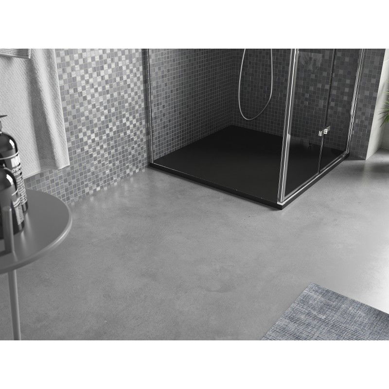 Mexen Bert квадратен душ корито SMC 90 x 90 см, черен - 4K709090