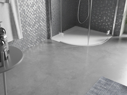 Mexen Bert полукръгъл поддушов корит SMC 90 x 90 см, бял - 4KR109090