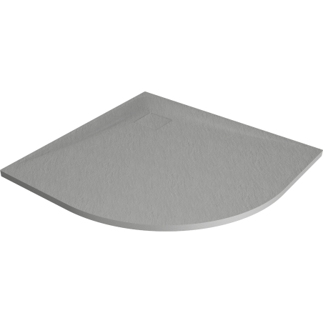 Mexen Bert полукръгъл поддушов парапет SMC 80 x 80 cm, сив - 4KR618080