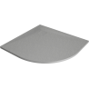 Mexen Bert полукръгъл SMC душ корито 90 x 90 cm, сив - 4KR619090
