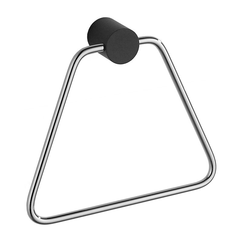 Mexen Aron закачалка за кърпи, черен/хром - 7088132-07