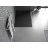 Mexen Otto праволинеен душ кабина SMC 100 x 90 см, черен - 4N709010