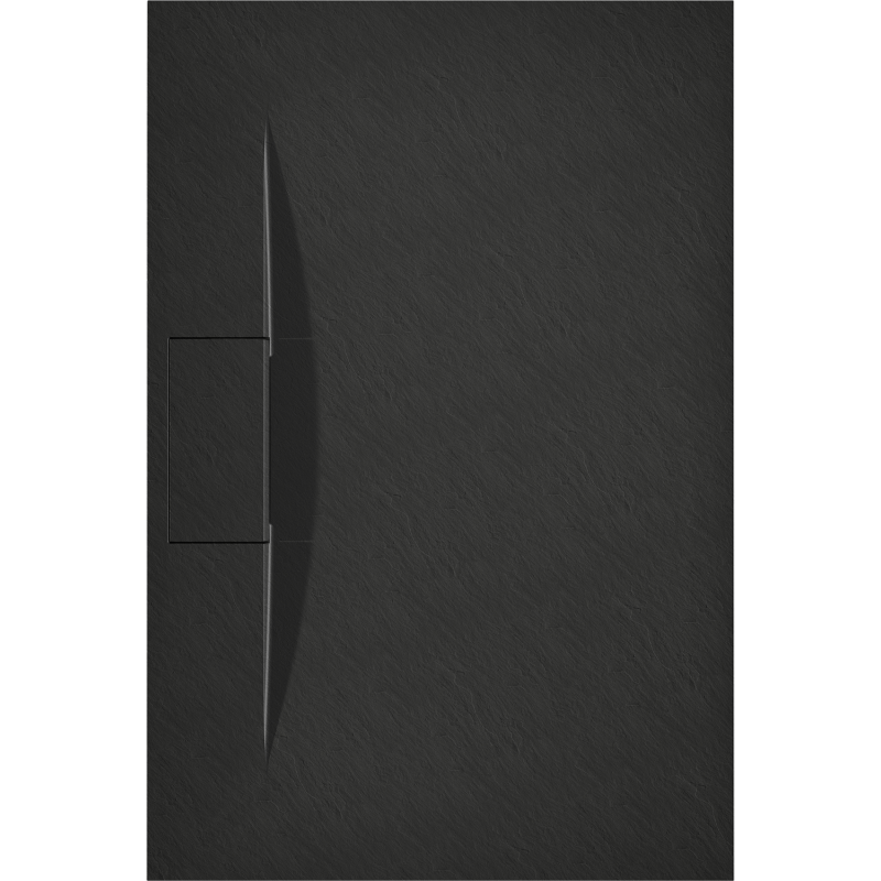 Mexen Egon правоъгълен поддушов корито SMC 140 x 80 cm, черен - 4R708014