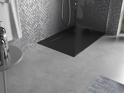 Mexen Egon правоъгълен душ кабина SMC 100 x 90 см, черен - 4R709010