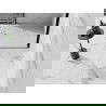 Mexen Stone+ композитен квадратен подови канал 90 x 90 см, бял, бяла капачка - 44109090-W
