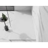 Mexen Stone+ композитен правоъгълен душ корито 200 x 100 см, бял, бяла маскировка - 44101020-W