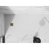 Mexen Stone+ правоъгълен композитен душ корито 160 x 80 см, бял, златна капачка