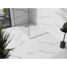 Mexen Stone+ правоъгълно композитно корито за душ 110 x 80 см, бяло, със златен