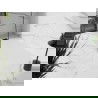 Mexen Stone+ композитен правоъгълен душ 180 x 100 см, бял, черна маскировка - 44101018-B
