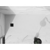 Mexen Stone+ правоъгълен композитен душ корито 180 x 90 см, бял, черно покритие