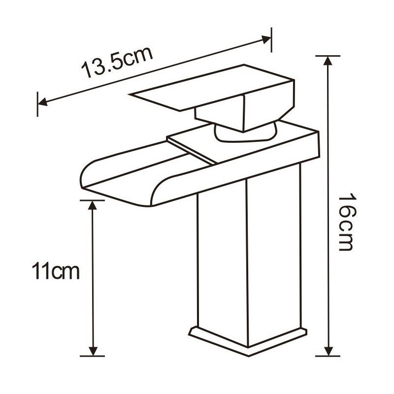 Mexen Hydra смесител за мивка, златен - 744900-50