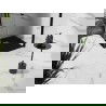 Mexen Stone+ квадратен композитен душ под 70 x 70 см, черен, златна капачка - 44707070-G