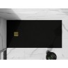 Mexen Stone+ правоъгълна композитна душ кабина 160 x 70 см, черна, покритие