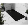 Mexen Stone+ правоъгълен композитен душ корито 180 x 80 см, черен, златна
