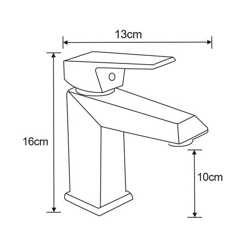 Mexen Zila смесител за умивалник, хром - 746800-00