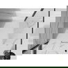 Mexen Stone+ композитен квадратен подови канал 90 x 90 см, бял, бяла капачка - 44109090-W