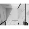 Mexen Stone+ квадратен композитен душ 100 x 100 см, бял, бяла маскировка - 44101010-W