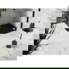 Mexen Stone+ квадратен композитен душ под 70 x 70 см, черен, черен капак - 44707070-B