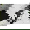 Mexen Stone+ композитен душ кабина правоъгълна 180 x 90 см, черна, черна капачка - 44709018-B
