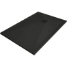 Mexen Stone+ композитен душ под формата на правоъгълник 140 x 90 см, черен, черна маска - 44709014-B