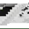 Mexen Stone+ композитен душ под с размер 140 x 80 см, черен, черен корниз - 44708014-B