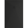 Mexen Stone+ композитен правоъгълен подов душ 120 x 70 см, черен, черен капак - 44707012-B