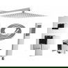 Mexen Uno DR02 комплект за вграждане с душ, хром - 71435DR02-00
