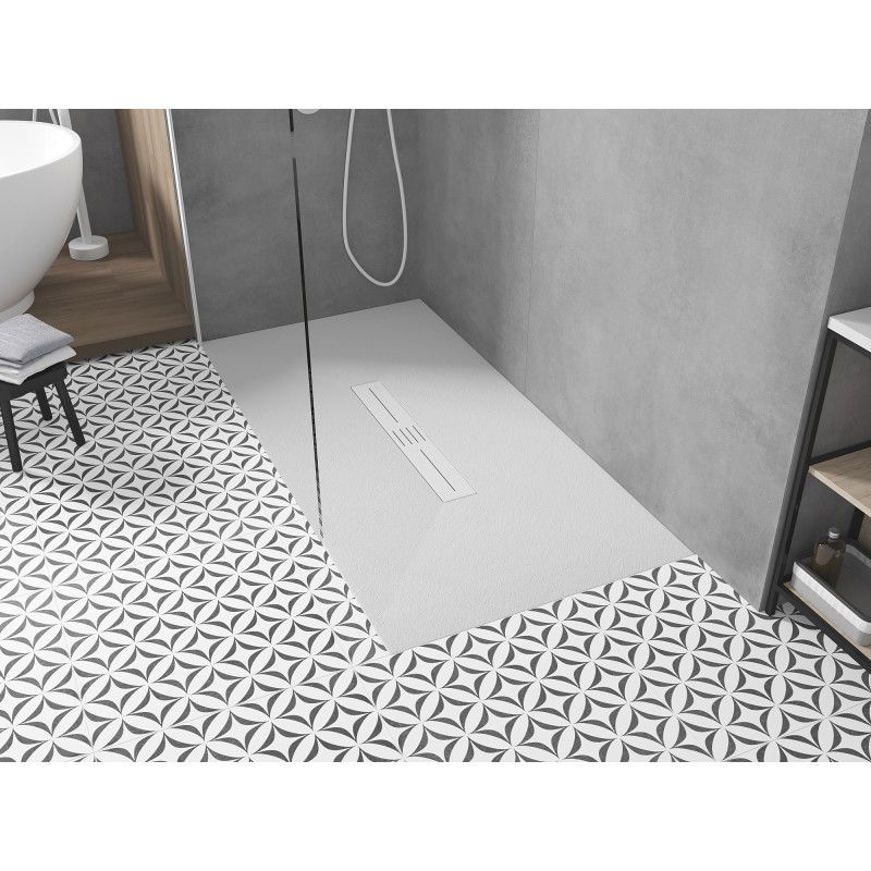 Mexen Toro правоъгълен душов корито SMC 200 x 70 см, бял, бял капак - 43107020-W